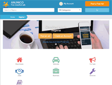 Tablet Screenshot of anunico.com.ng