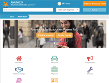 Tablet Screenshot of anunico.com.pr