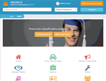 Tablet Screenshot of anunico.com.br