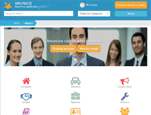 Tablet Screenshot of anunico.com.mx