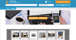 Desktop Screenshot of anunico.com.co
